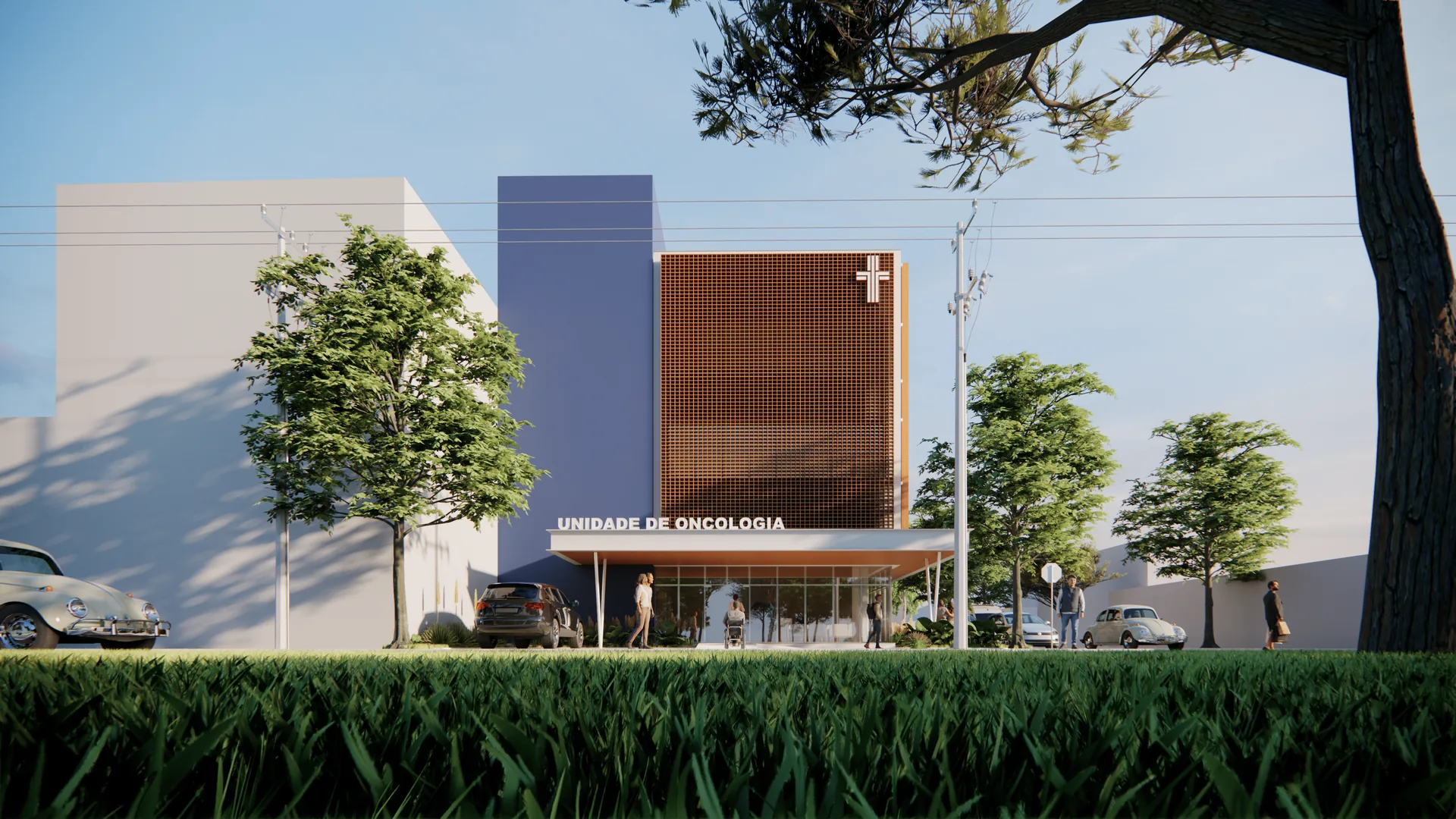 Hospital São João Batista de Macaé, vista externa