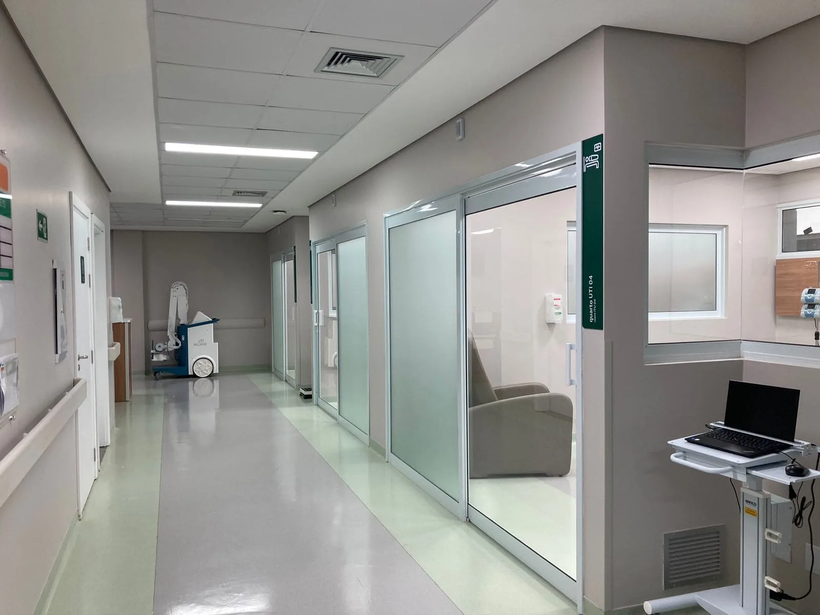 Hospital Unimed Pelotas, unidade de terapia intensiva