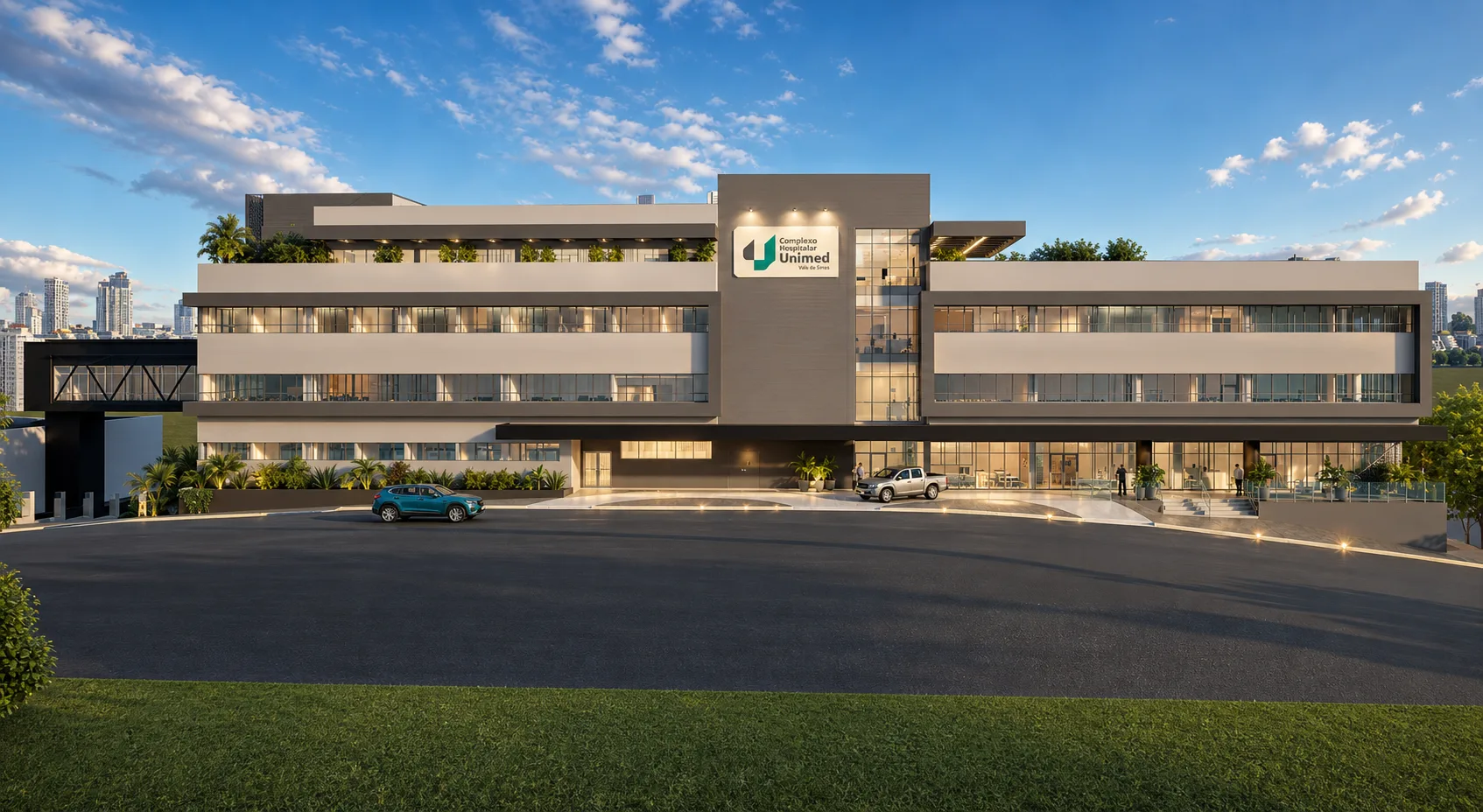 Hospital Unimed Vale dos Sinos, vista externa