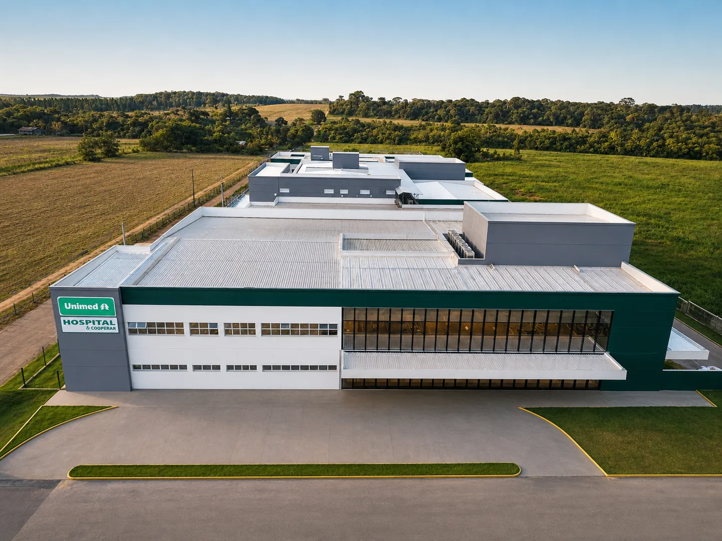 Hospital Unimed Vilhena, vista externa