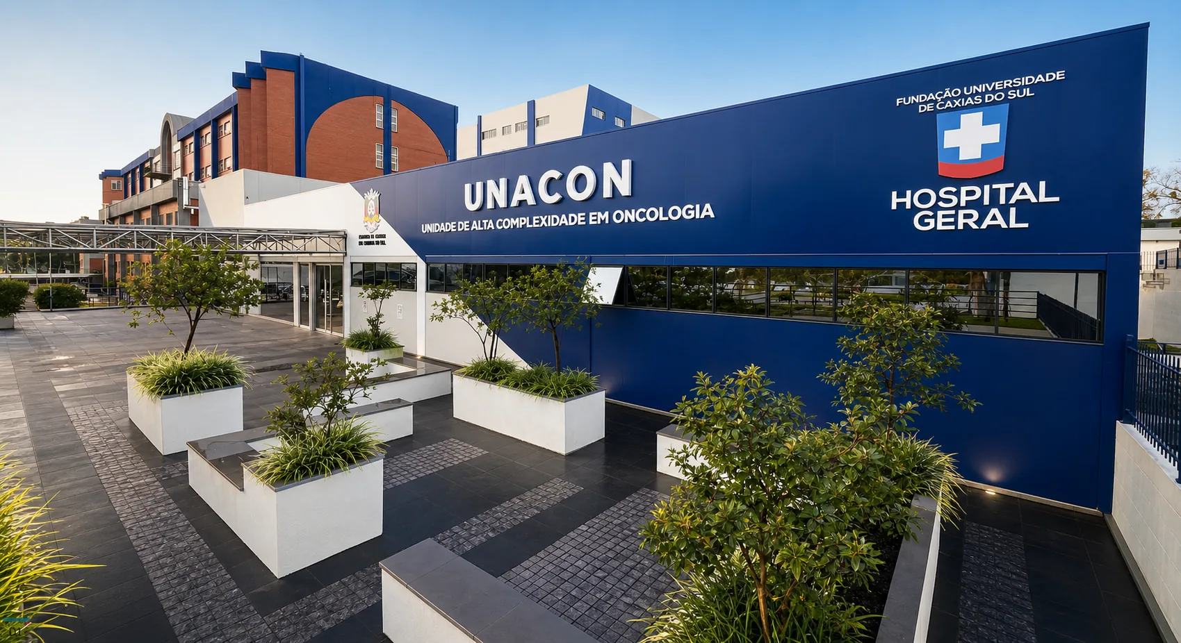 UNACON do Hospital Geral de Caxias do Sul, vista externa